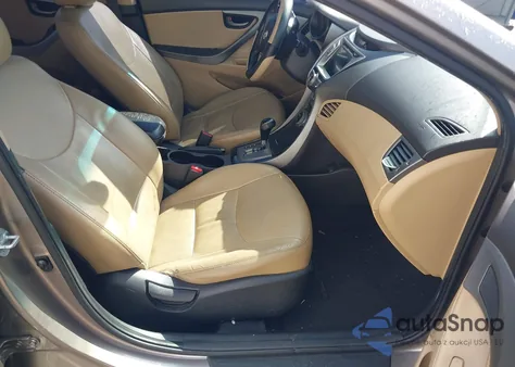 2013 Hyundai Elantra Limited из США, поврежденный, VIN 5NPDH4AE7DH254096